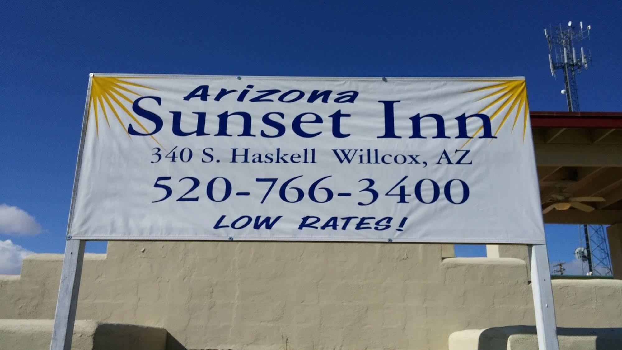 Arizona Sunset Inn&Suites Willcox Exterior foto